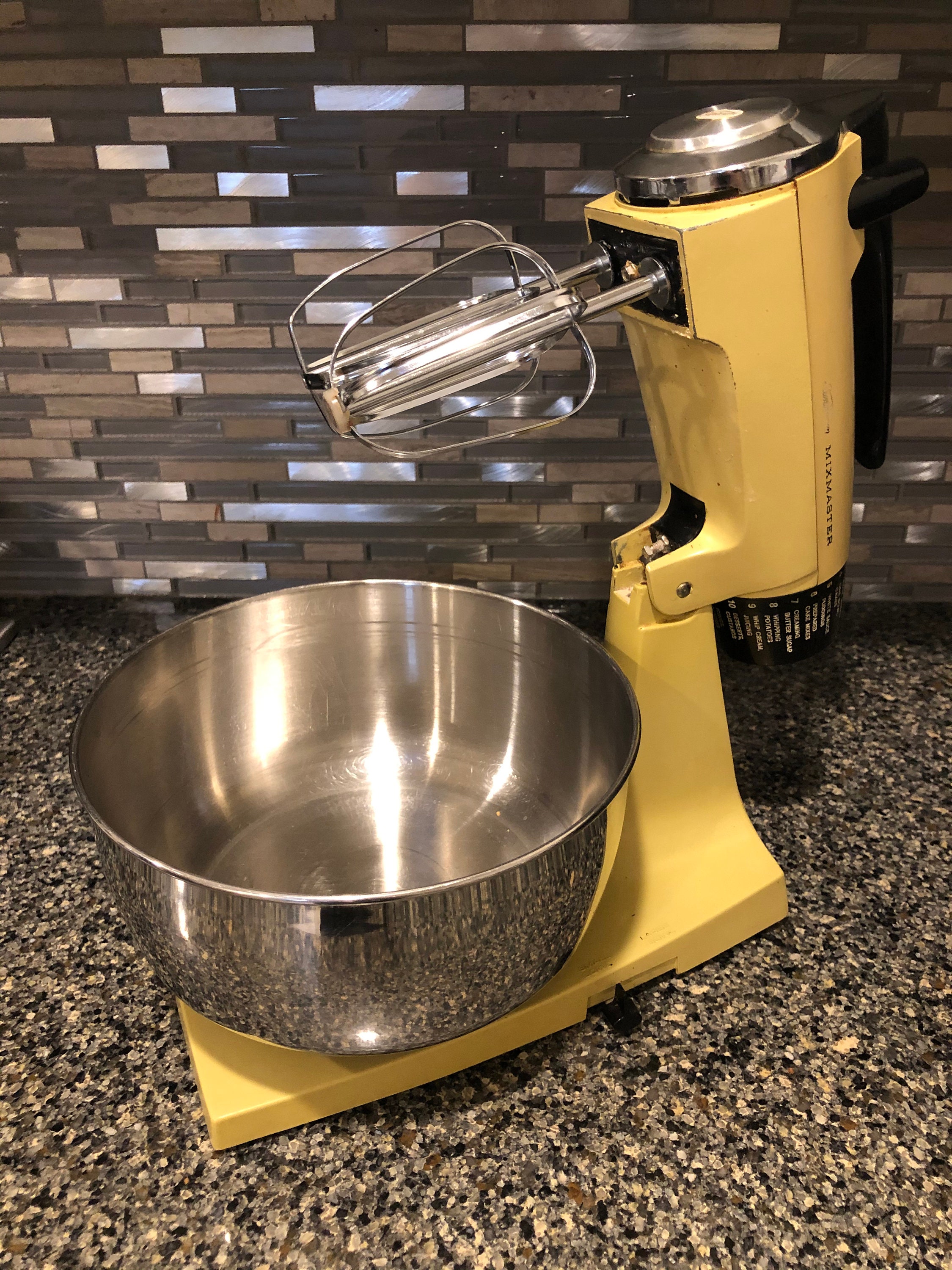 Vintage Mixmaster Vintage Sunbeam Mixmaster Etsy