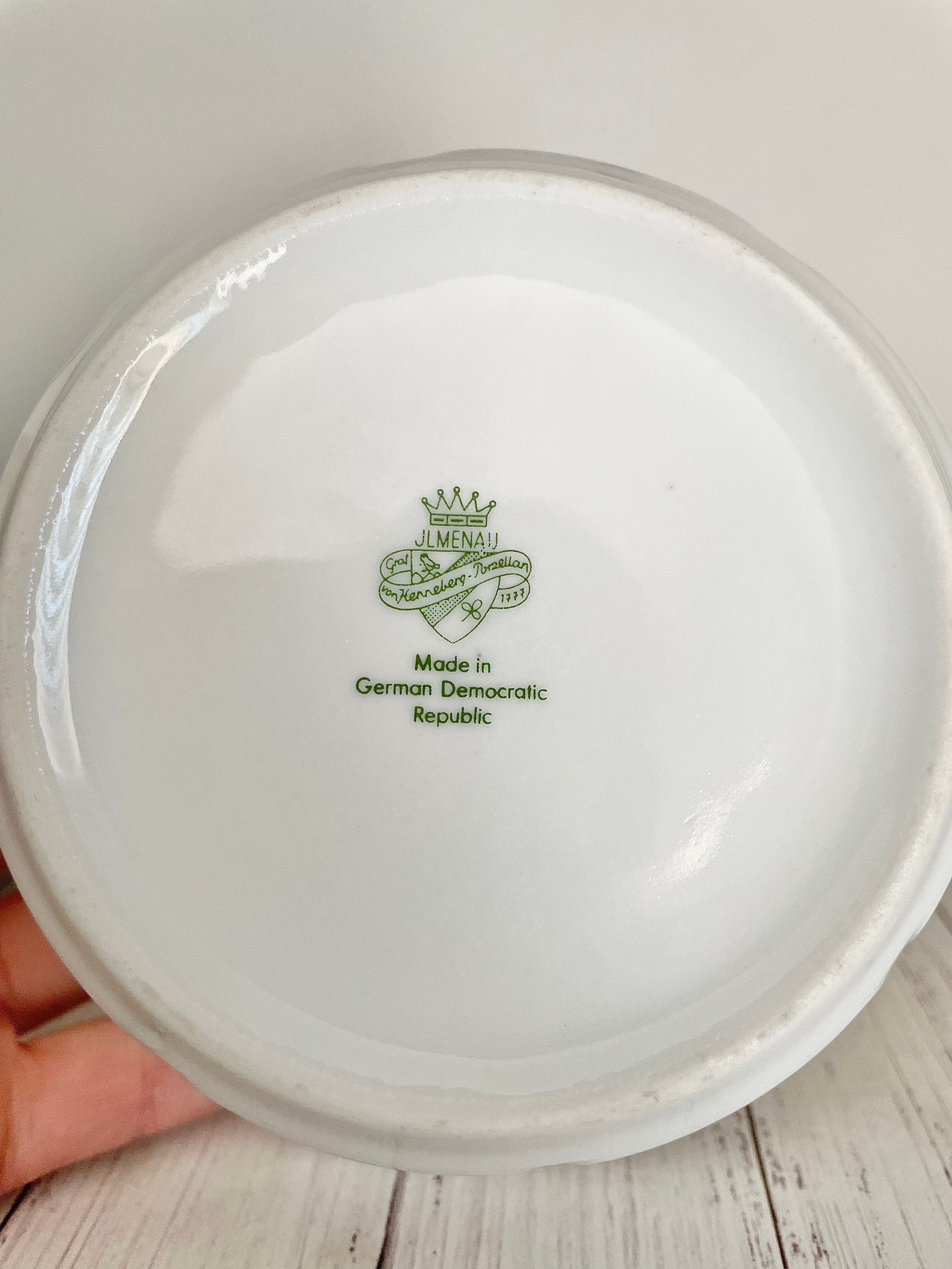 German Democratic Republic Fruit BowlJLMenau henneberg Etsy