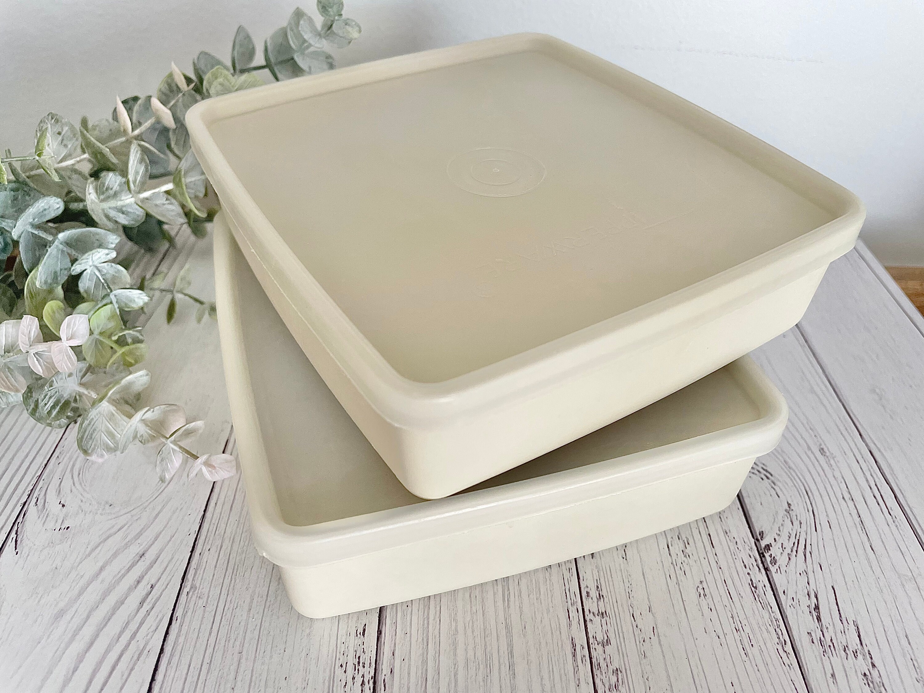 Vintage Tupperware sandwich containers Etsy