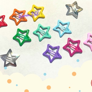 Kawaii Stylish Star Hair Clips