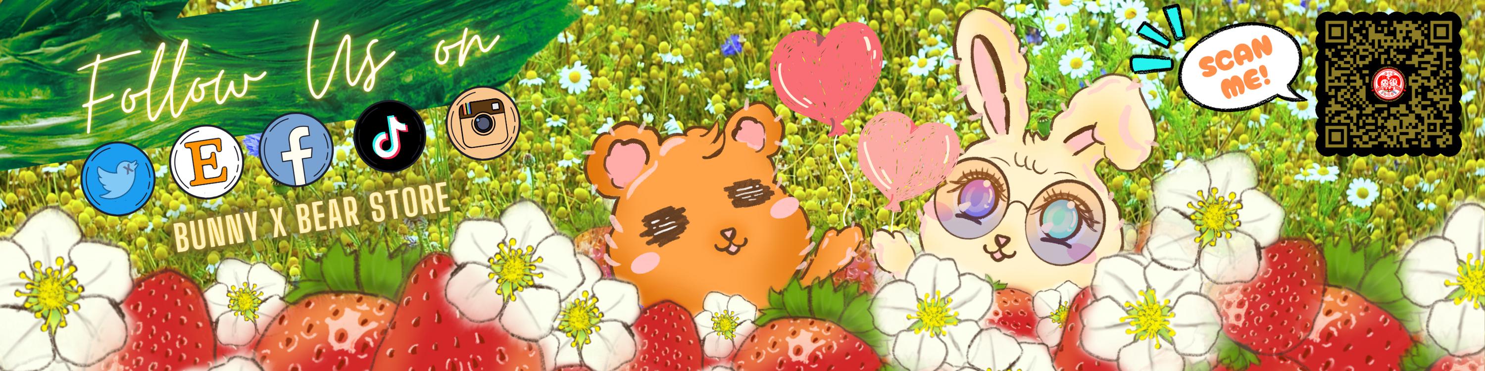 【匿名配送】bunnyページ BunnyXBear - Etsy