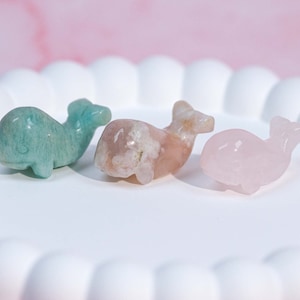 Minivalkristallsnideri, Rosenkvarts, Blomagat, Amazonit, Kristallsniderier, Söta kristaller, Minisniderier, Healing, Reiki