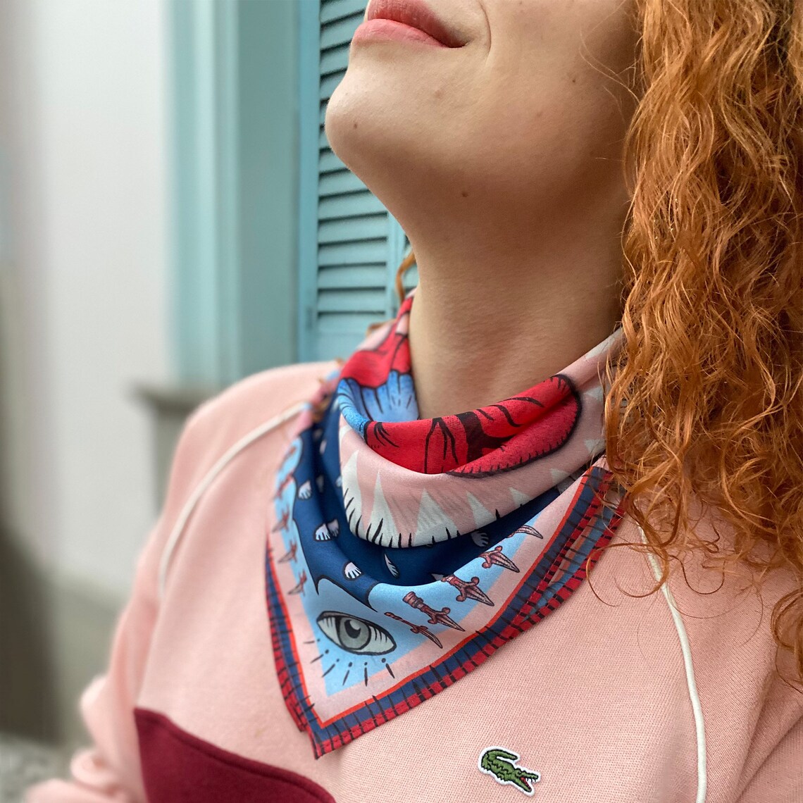 Bandana Scarves Italian Premium Fabric Muslin Bandanas Etsy