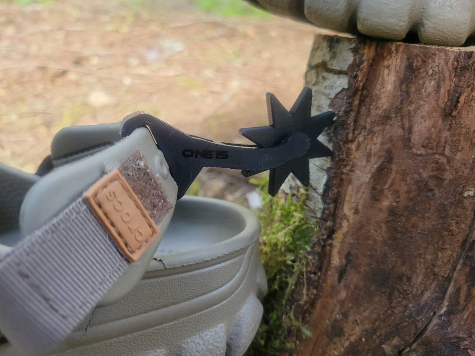 Croc Spurs Funny Croc Attachments Rotating Rowel Etsy