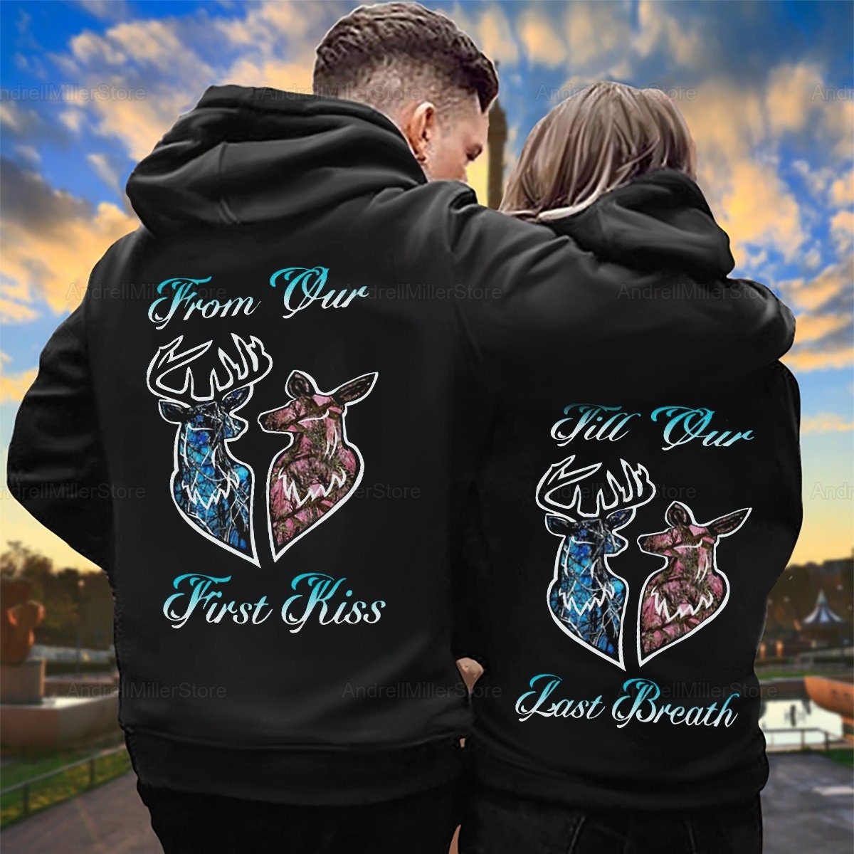 Couple Hoodie Matching Hoodies - Etsy