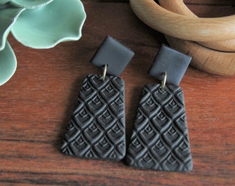 Modern Polymer Clay Earrings