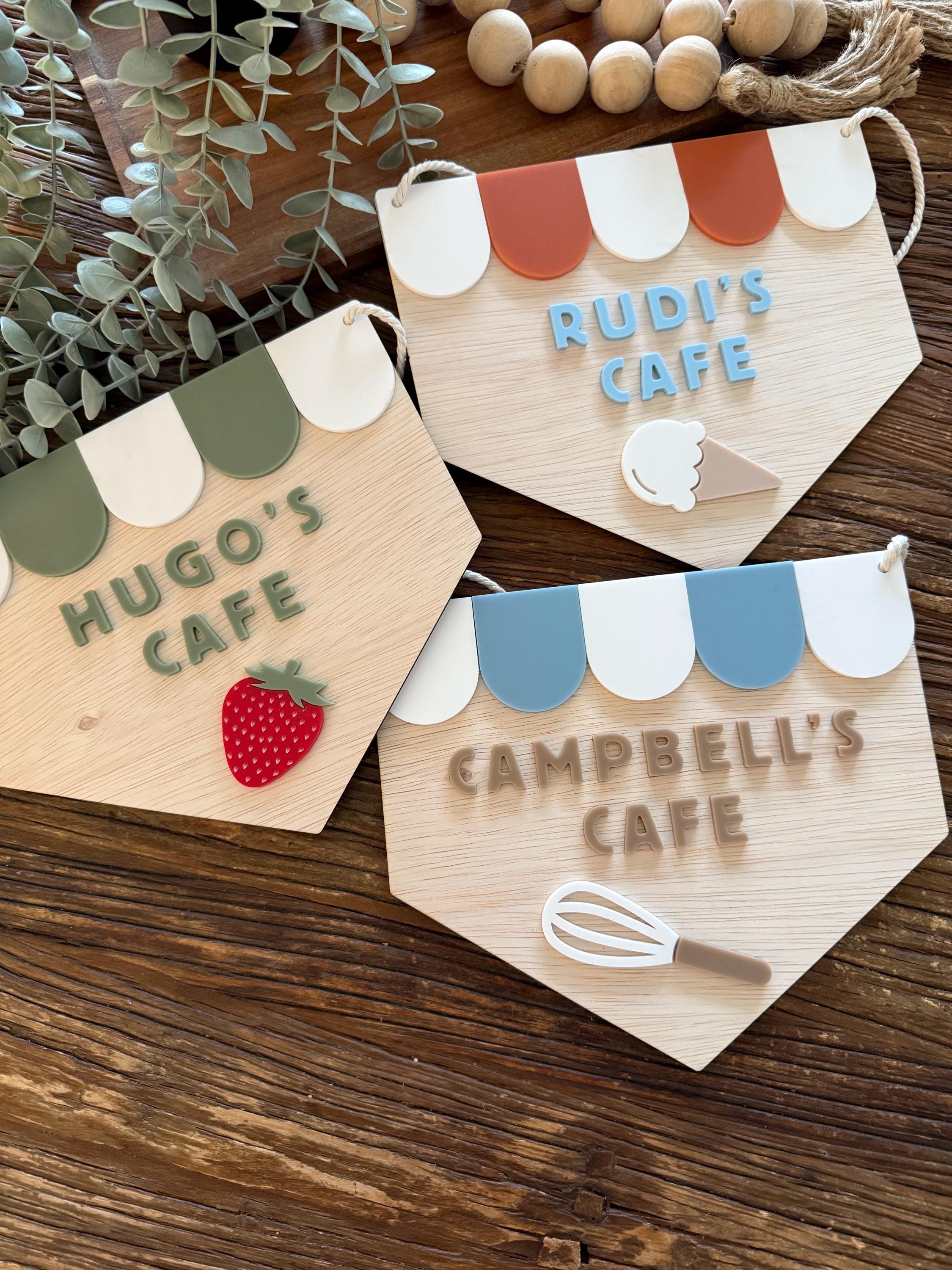Kids Cubby House Sign | Playhouse Banner | Bakery | Fruit Shop | Bee ...