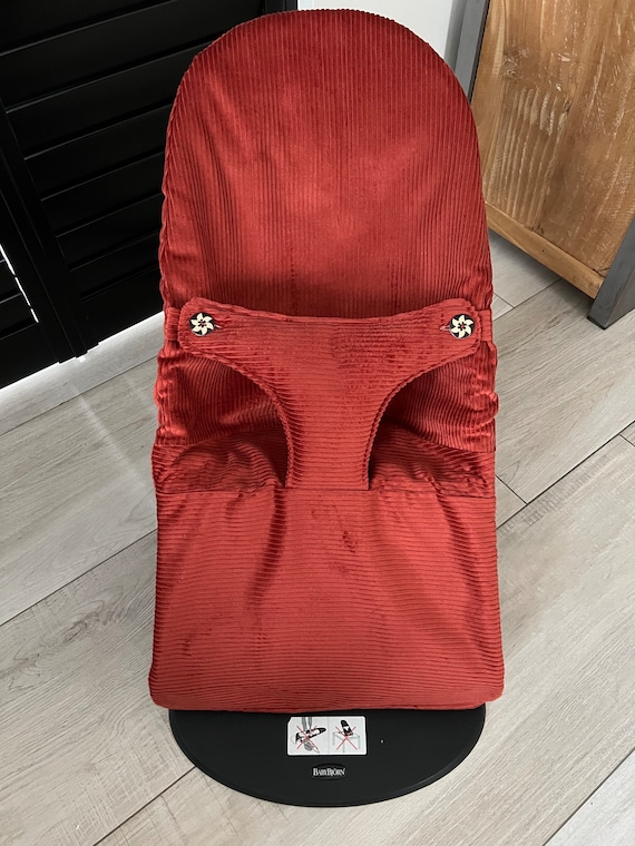 Cover for Baby Bjorn Bouncer Magenta Corduroy Baby Bjorn Cover Ribbed Fabric With Buttons Etsy Canada