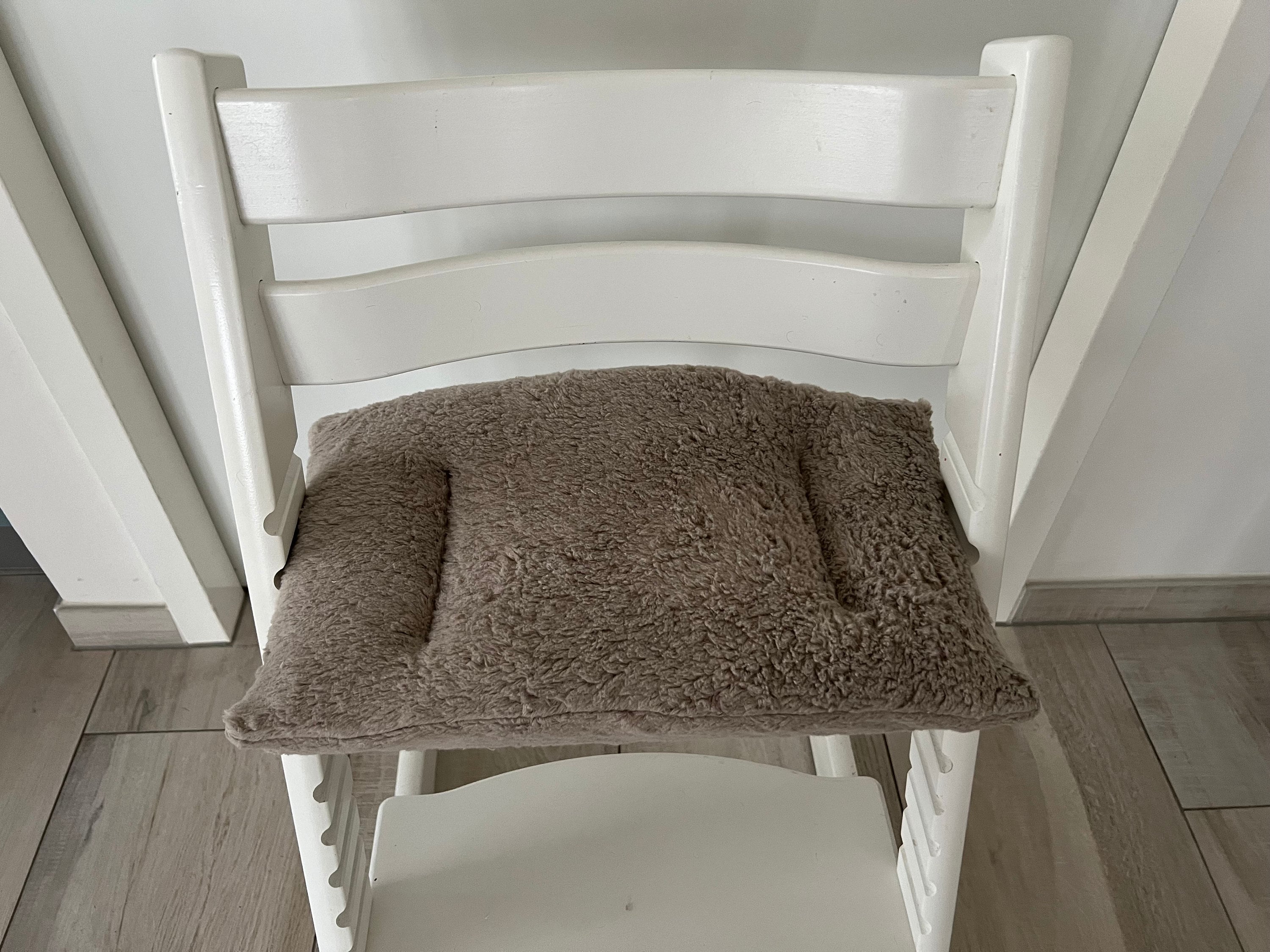 Cuscini Per Seggiolone Stokke Tripp Trapp - Rivestimento Laminato, Lavabile, Grigio-Verde Orsacchiotti - Foto 9