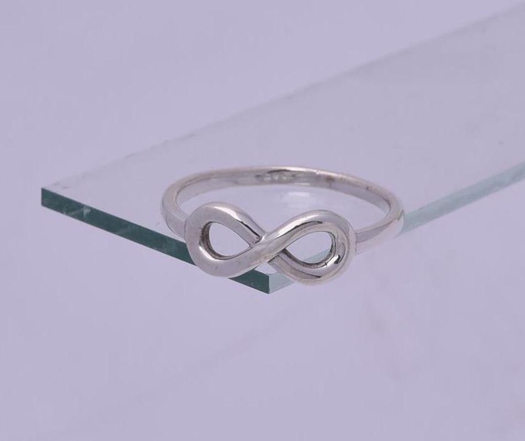 Handmade Silver Knot Ring, the Knot Band, Love Knot Ring, Knot Ring ...