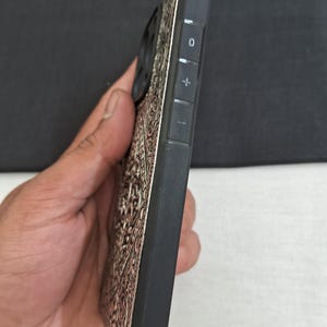 Funda para iPhone de plata maciza de ley 925, funda para iPhone 16 Pro hecha a mano, funda de nuevo diseño, funda para teléfono con diseño floral, regalo para ella imagen 8