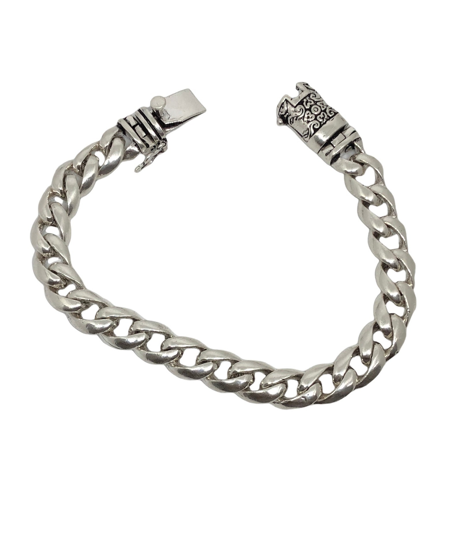 Miami Cuban Bracelet Cuban Link Bracelet 925 Silver Chain Chain & Link