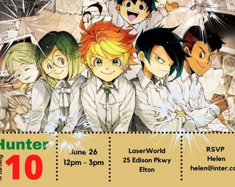 Invitation Manga Etsy Invitation Manga Etsy