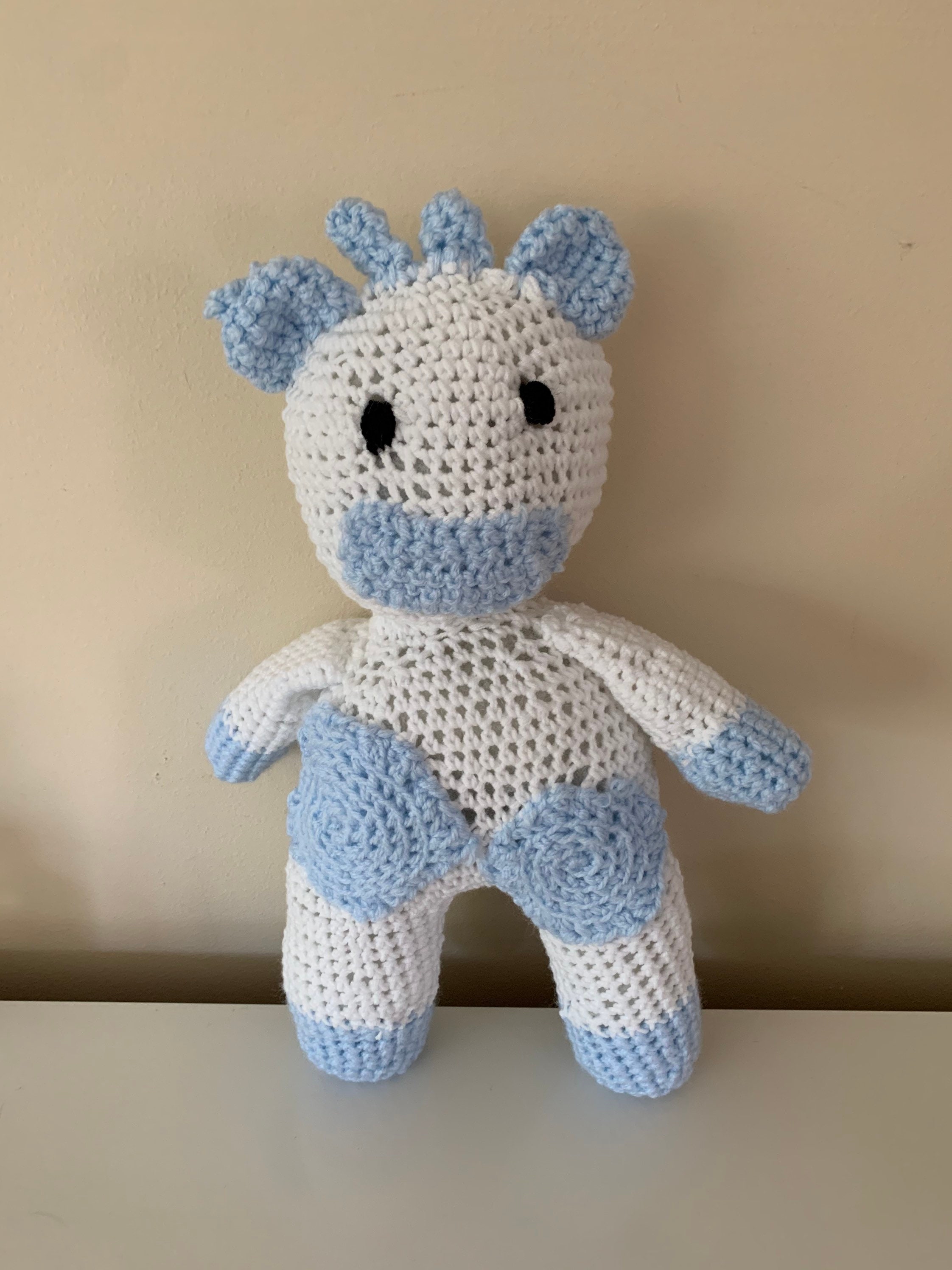 Handmade Crocheted blueberry cow Etsy