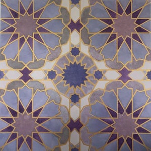 Faux Tile Stencil