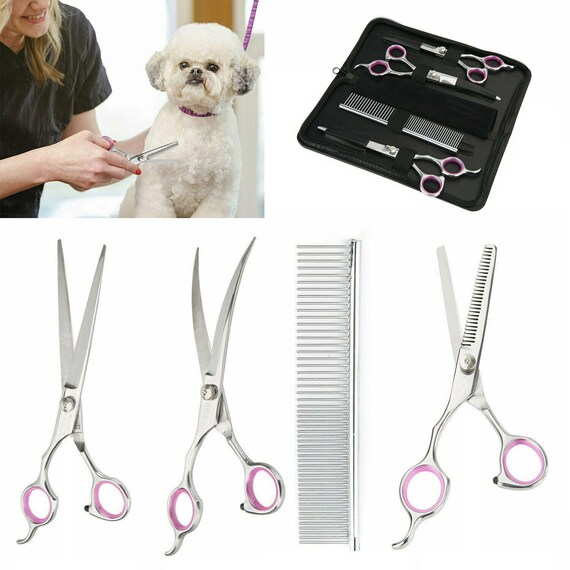 Dog grooming top scissors set