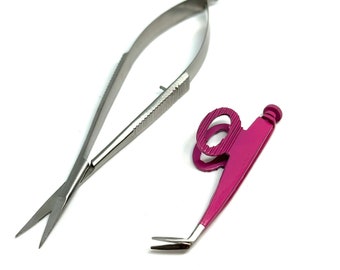 MS TOOLZ 2-PCS Sewing Scissors 2.5 » Sidehopper Scissor et 4.5 » Straight Blade Snip Scissor