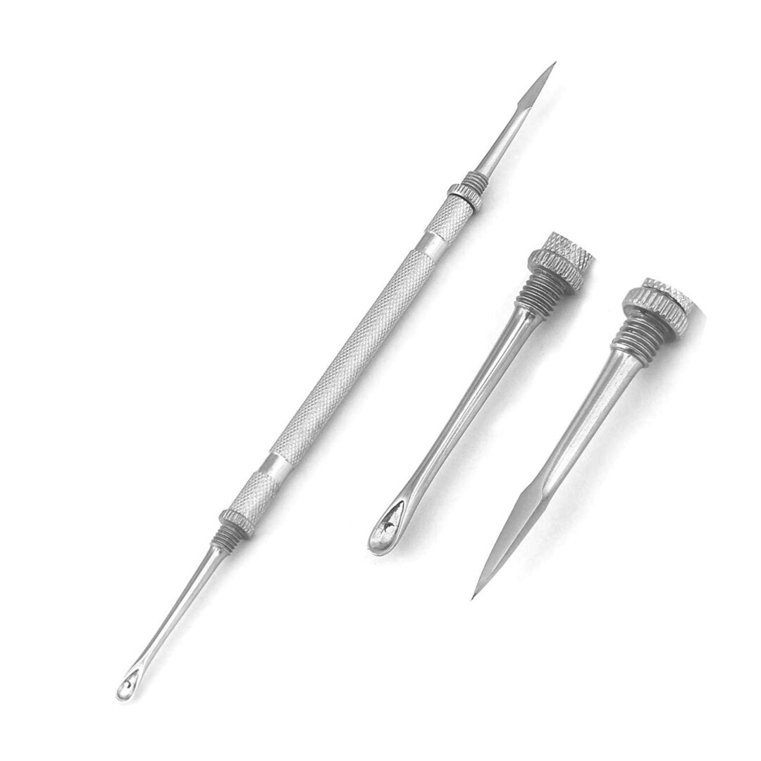 Blackhead/whitehead/acne Remover and COMEDONE Extractor With Lancet
