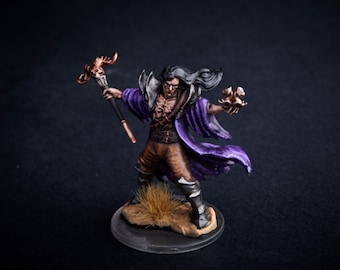Dungeons & Dragons - Human Warlock Painted