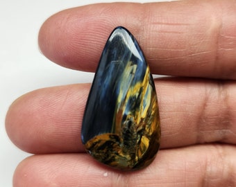 Flashy Namibian Pietersite Cabochon