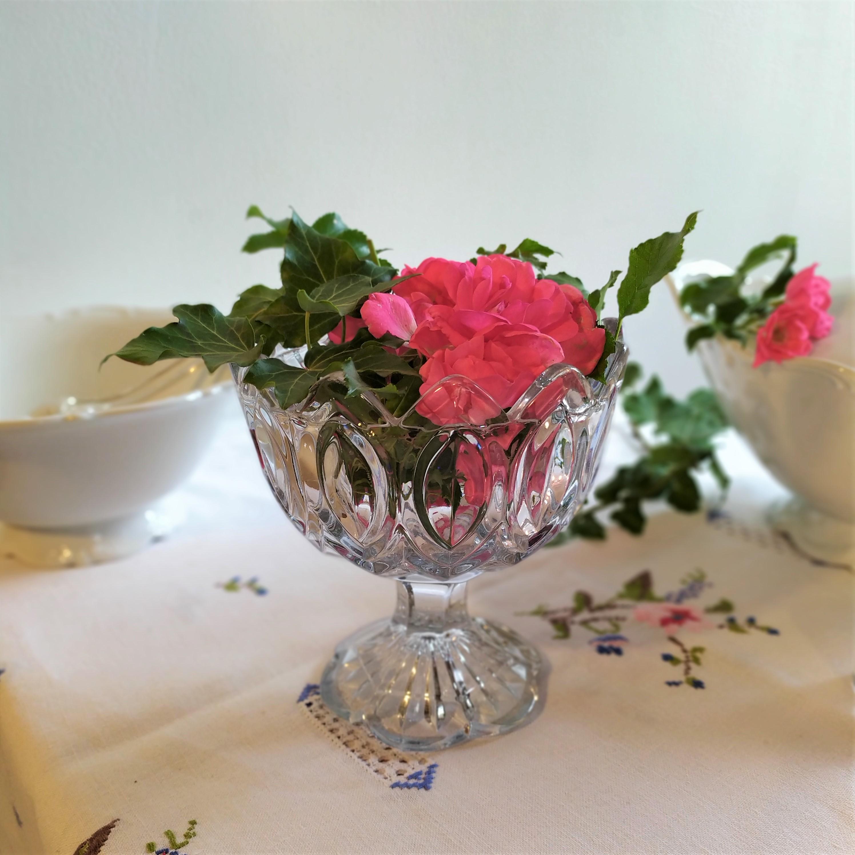 Carafe à décanter le vin en verre soufflé et étain | Selency