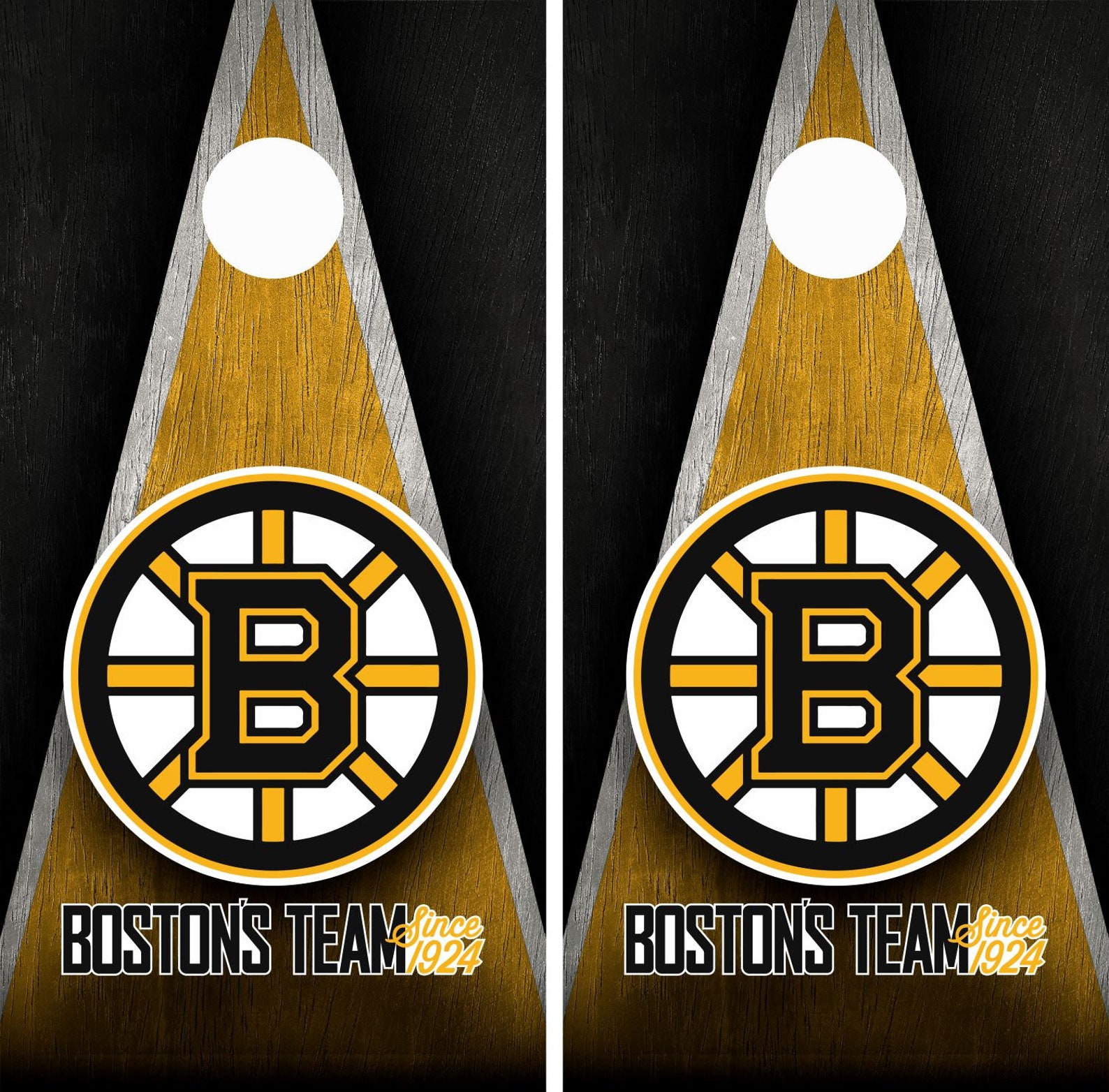 Boston Bruins Cornhole Wrap Skin Board NHL Vinyl Ice Hockey Etsy
