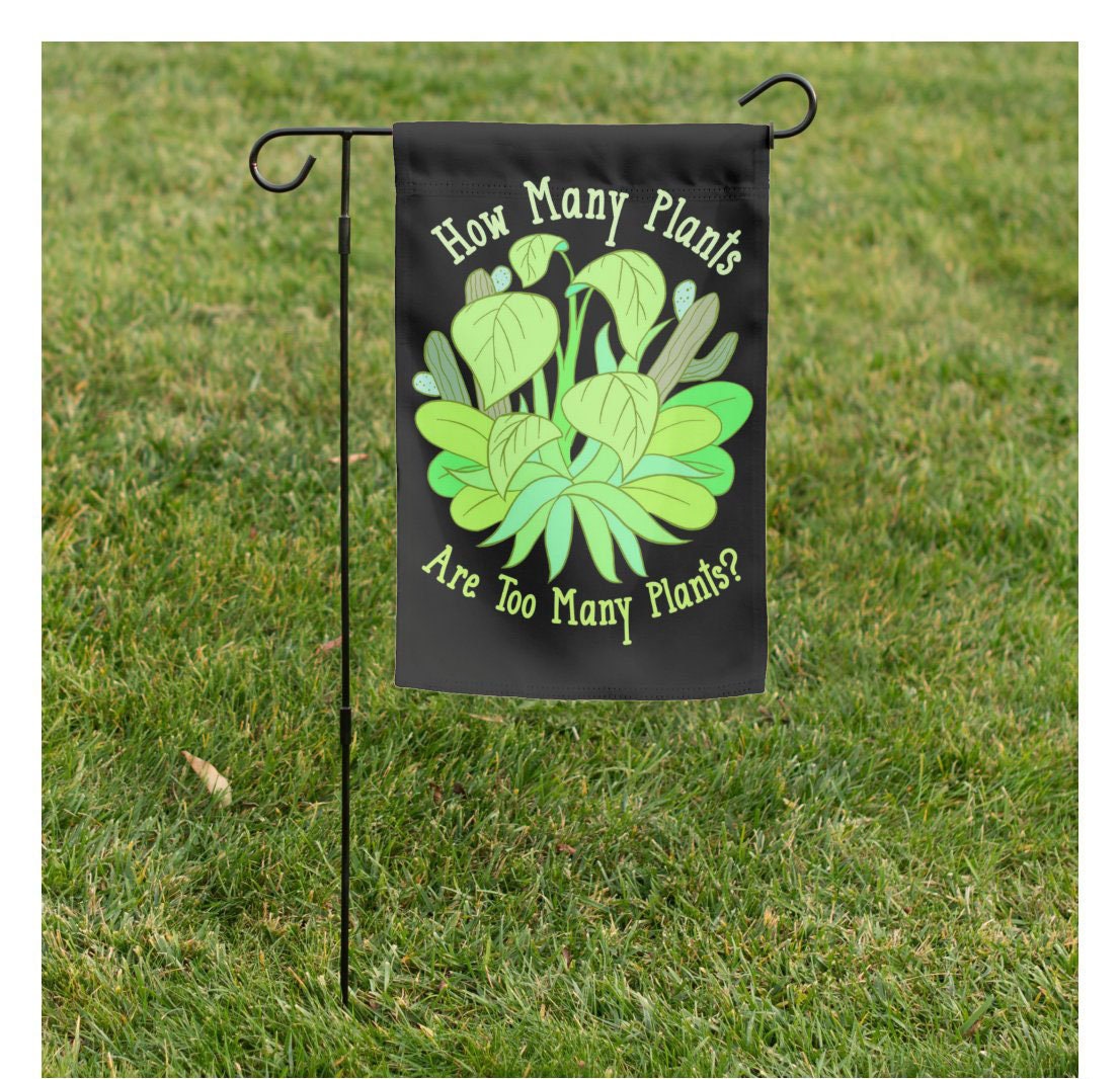 Spring flower garden banner 1218 inches small vertical Etsy