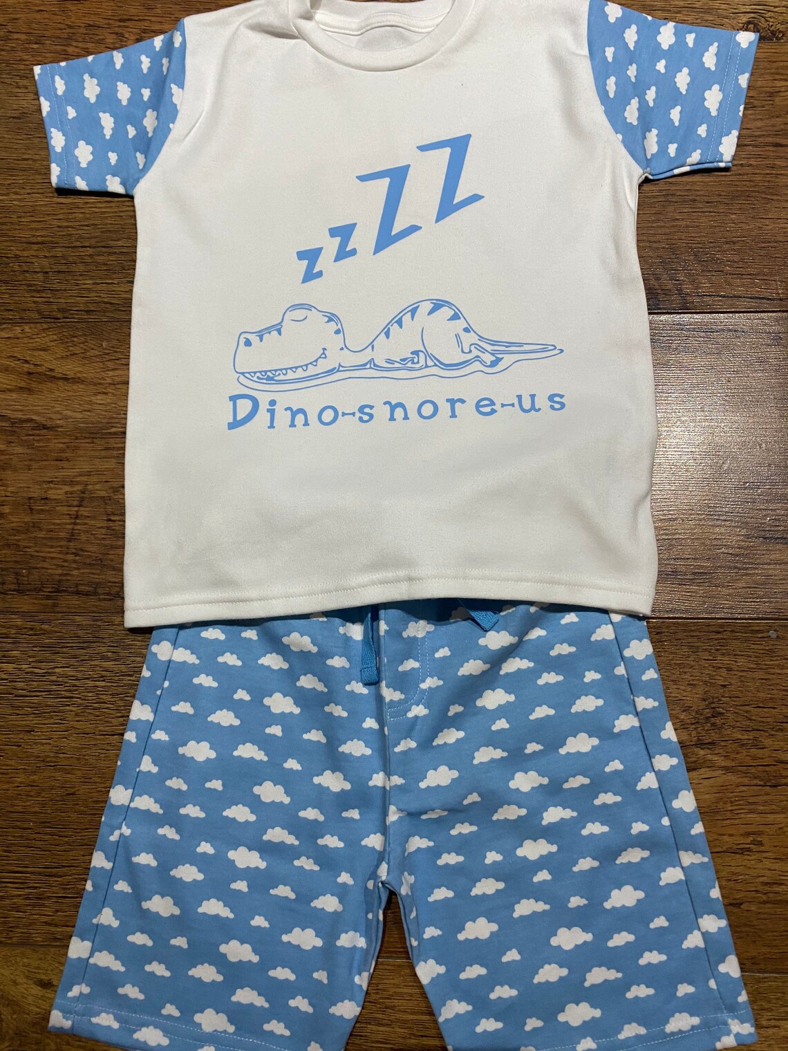 Personalised kids short sleeve pyjamas Etsy