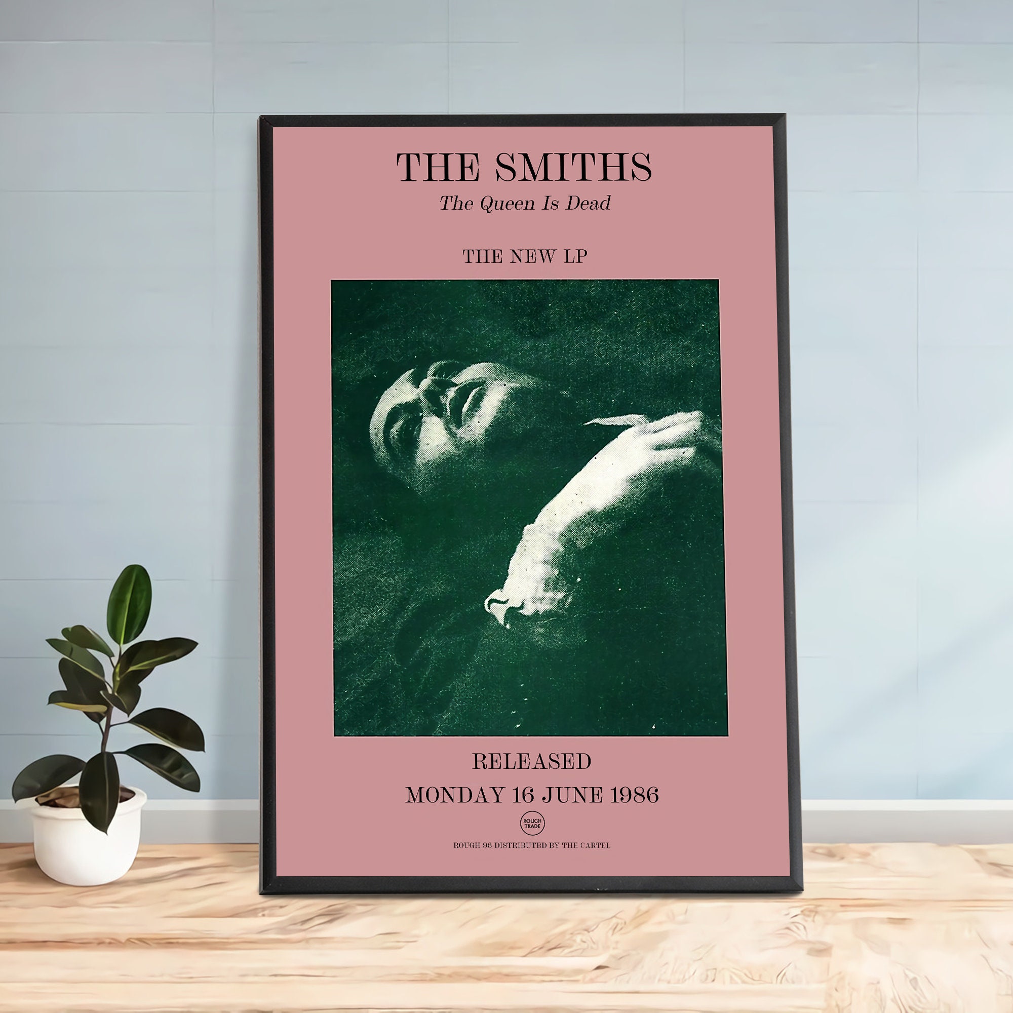 The Queen Is Dead Third Studio Album Poster The Smiths Wall Decor