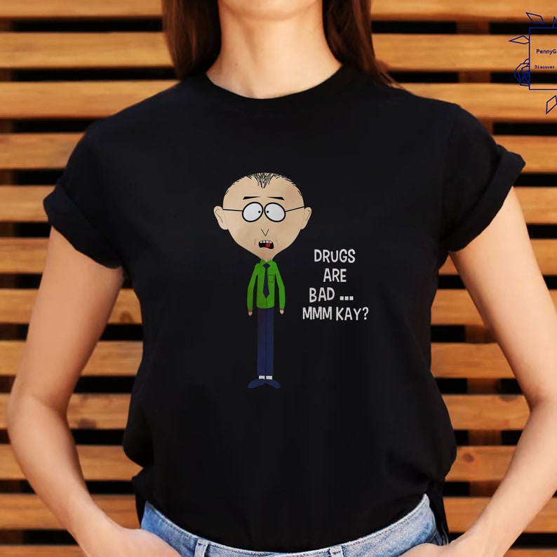 drugs-are-bad-mkay-mr-mackey-south-park-classic-guys-unisex-etsy