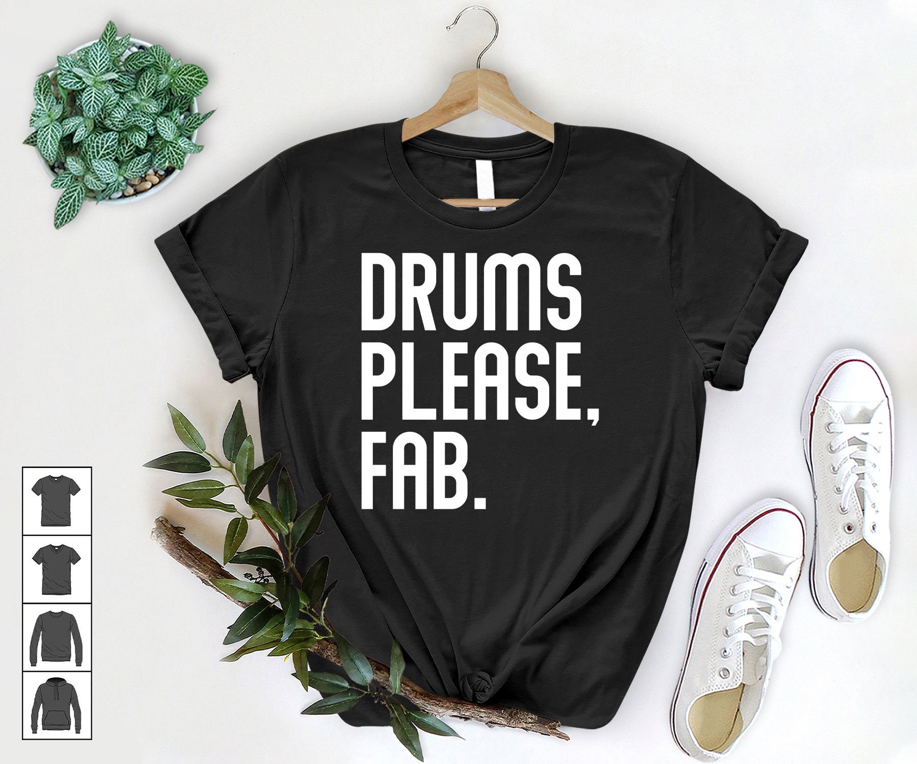 Drums Please Fab T Classic T Size Handmade Trending Unisex Etsy