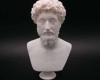 Marcus Aurelius Rome 3D Printed Bust Statue Figure Sculpture