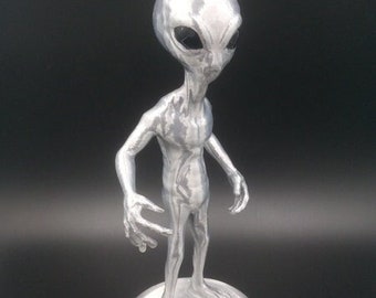 Alien Alien Figura Roswell UFOs Impreso Estatua Estatuilla Escultura 8" Pick Color