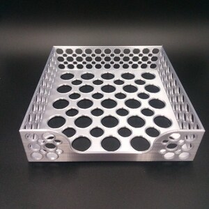 Quadrat Serviettenhalter für 12x12 / 6 x 6 in Servietten 3D Print Hole Design Pick Color