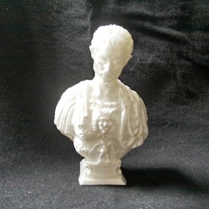 Julius Ceasar 3D Printed Bust Figurine Sculpture Roman Empire 5&quot; - Pick Color