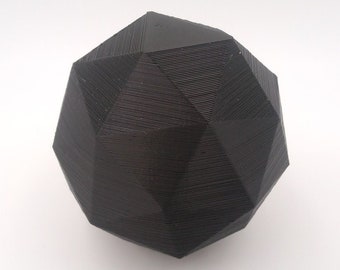 Pentakis Dodecahedron Geometry Math Polygon Shape 3D Printed - Pick Color