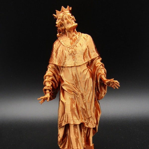 King Solomon 18th Century 1700s 3D Printed Model Statue Sculpture