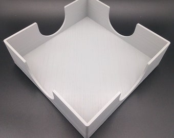 Square Napkin Holder Stand for 6 x 6 in Napkins Minimalist 3D Printed