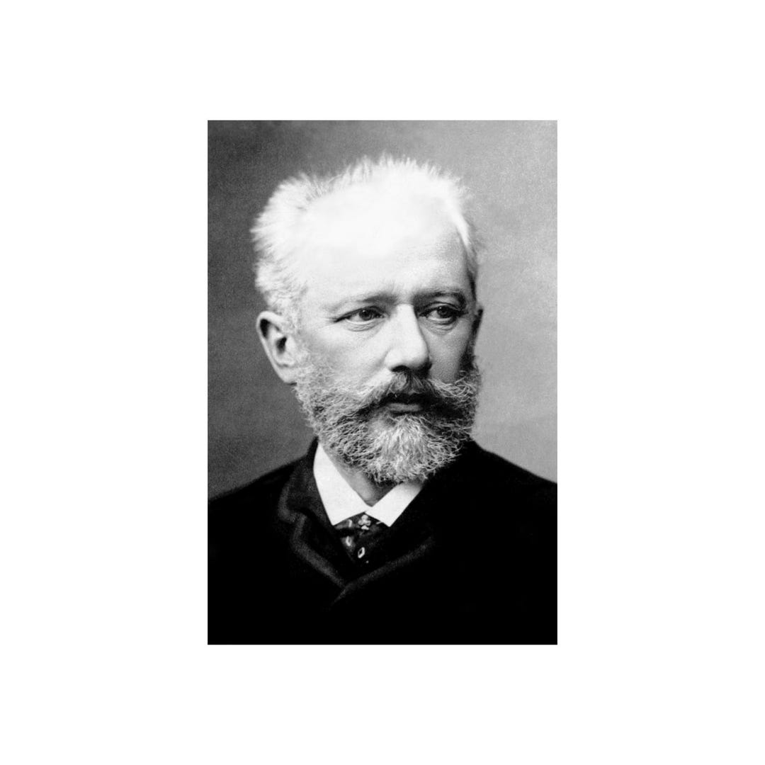 Peter Pyotr Ilyich Tchaikovsky Music Composer Portrait Photo Art Poster ...