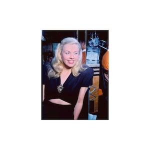 Doris Day Actress Portrait Publicity Photo Poster Art Print Colorized