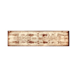 Full Shroud of Turin Jesus Christ Burial Cloth Photo Poster Art Print