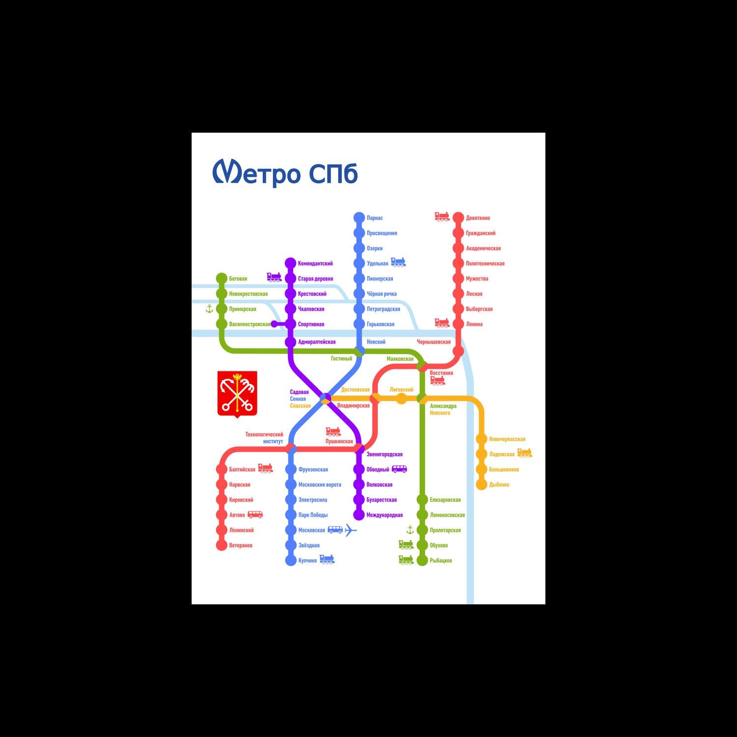 ロシアの地下鉄路線図 - Etsy 日本