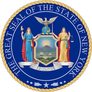 Seal of the State of New York United States Seals Poster Art Print