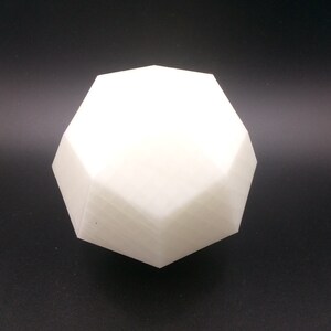 Pentagonal Icositetrahedron Geometry Math Polygon Shape 3D Printed