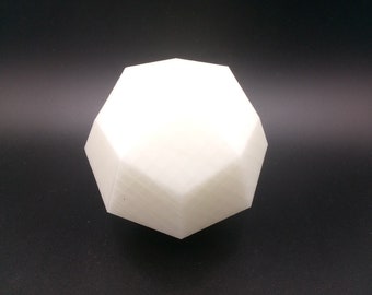 Pentagonal Icositetrahedron Geometry Math Polygon Shape 3D Printed