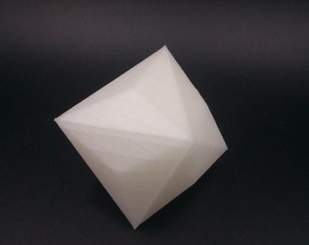 Triakis Octahedron Geometry Math Polygon Shape 3D Printed Model