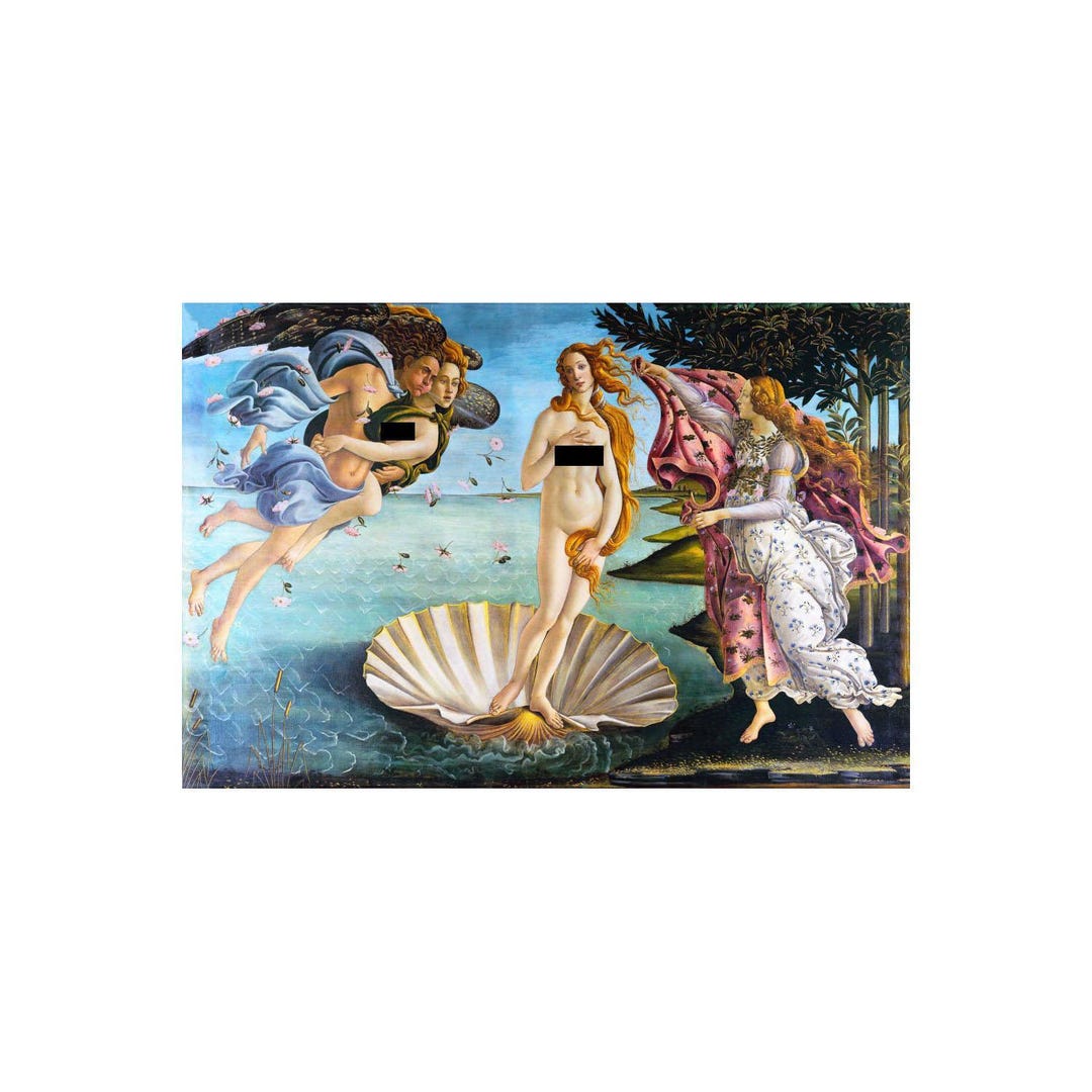 Sandro Botticelli the Birth of Venus Aphrodite 1485 Painting Poster Art Print - Etsy