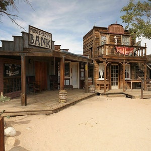 Pioneertown California Old West Movie Ghost Town Photo Poster Art Print