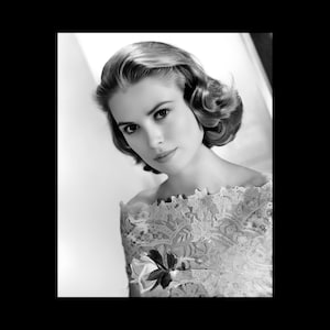 Grace Kelly Princess Actress Portrait Photo Poster Art Print