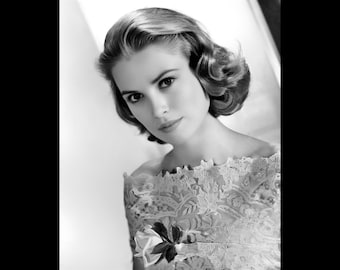 Grace Kelly Princess Actress Portrait Photo Poster Art Print